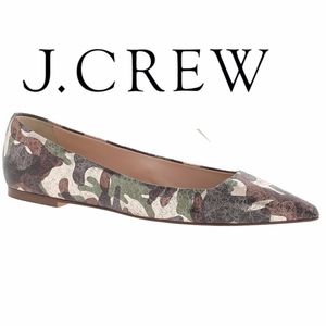 J Crew Metallic Camo Flats - 7